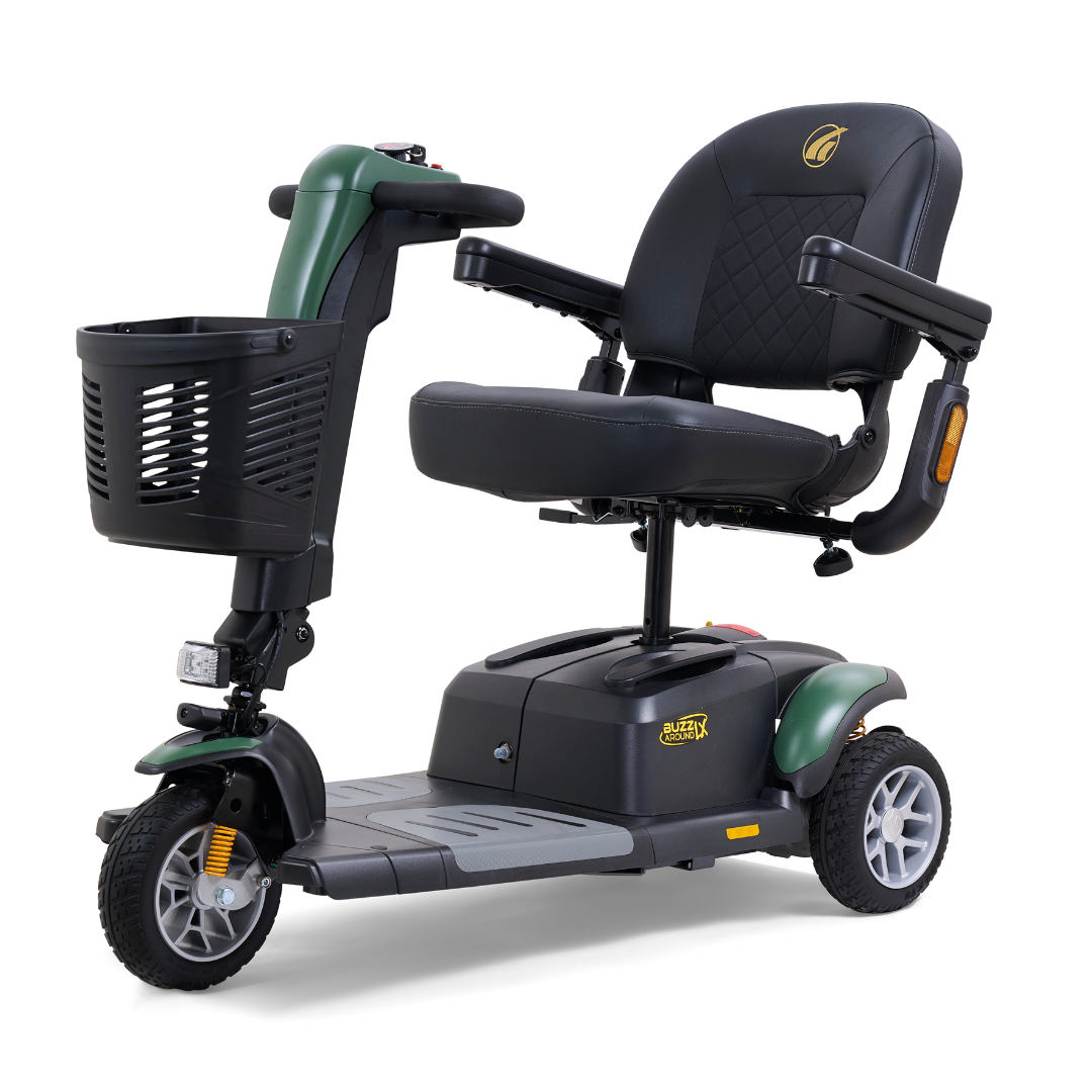Golden Tech GB119A Buzzaround LX - Luxury 3 Wheel Portable Mobility Scooter - Senior.com Scooters